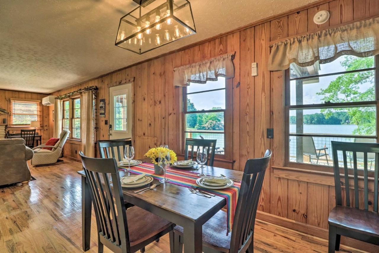Waterfront Lake Martin Home With Grill And Beach! Eclectic Exterior foto