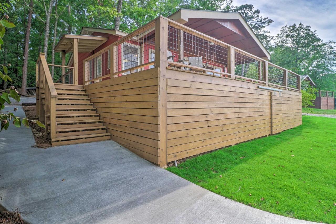 Waterfront Lake Martin Home With Grill And Beach! Eclectic Exterior foto