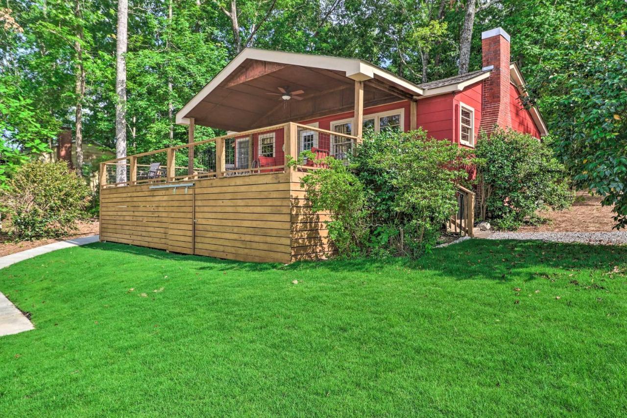 Waterfront Lake Martin Home With Grill And Beach! Eclectic Exterior foto